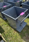 UNUSED Wheeled Dump Hopper