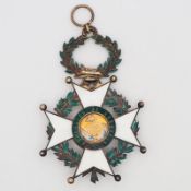 Honduras Order of Santa Rosa and the Civilization Grand Cross Badge. C. 1880