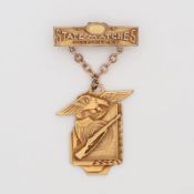 USA New York State Matches Medal 1957