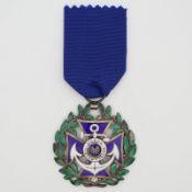 Cuba Order of Naval Merit III Class Badge