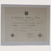 Panama Order of Vasco Núñez de Balboa Awarded to US General James D. Alger