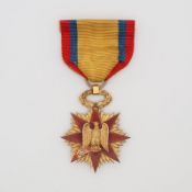 USA Military Order for Foreign Wars Medal, 14k Gold