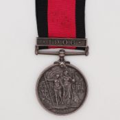 Great Britain Natal Rebellion Medal w/ 1906 Clasp, Named