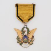 USA Society of the Ark and the Dove Membership Badge, 14k Gold, BB&B