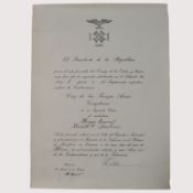 Venezuela Air Force Cross Awarded to General Kenneth O. Sanborn