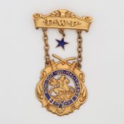 USA PWP Membership Badge, Gold
