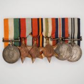 Great Britain 6 Medal Bar Awarded to R.P.O Dazley