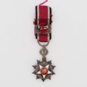 Jordan Order of Independence Officer Grade Miniature