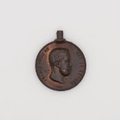 Spain Amadeo First Mediterranean Squadron medal 1870