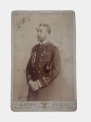 Great Britain 1891 King George V, Signed Cabinet Card Photo