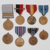 USA Group of 8 Medals, WWII & Korea