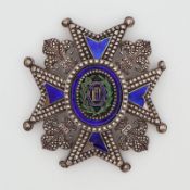 Spain Order of Charles III, Commander Breast Star