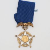 Chile Order of Merit, Type I, I Class Medal, 18k Gold, C. 1906