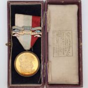 Great Britain Masonic Medal, Named, Cased