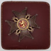 Norway Order of St. Olav Commander Breast Star, Cased, Gold