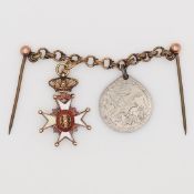 Sweden Germany 2 Medal Chain