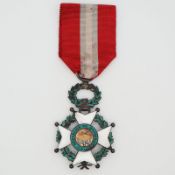 Honduras Order of Santa Rosa and the Civilization Knight Grade. C. 1880