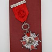 Dominican Republic Order of Christopher Columbus, Officer Grade. Cased