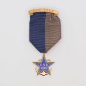 USA Daughters of 1812 Membership Badge, New York, 14k Gold