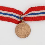 Panama WWI Victory Medal. Gold Grade Miniature