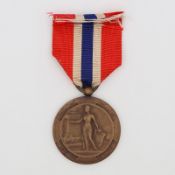 Panama WWI Victory Medal. Bronze