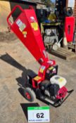 A CAMON C50i Petrol Powered Mobile Brush Shredder