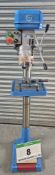 A PHOENIX TS1F Pillar Drill with Rise and Fall Table and 4 inch Machine Vice, Year of Manufacture