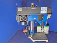 A MEDDINGS Compact C13B Benchtop Pillar Drill with 4 inch Machine Vice (Note: No Chuck Key)