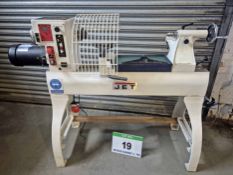 A JET 3520B Woodworking Spindle Lathe, Year of 2013, 28 inches between Centres, 10 inch Swing