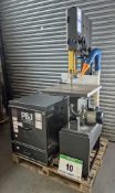 A STARTRITE 352E Band Saw with 345mm Throat and 548mm x 500mm Table with P and J Dust Extraction