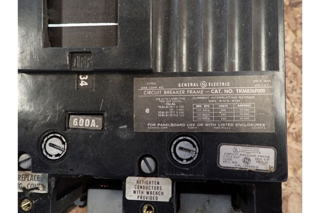 Lot of (5) Assorted Circuit Breakers - Image 19 of 19