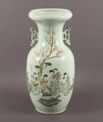 Vase, Porzellan, famille rose, China