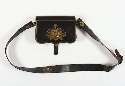 Kartuschkasten für Militärmusiker, deutsch, 19.Jh. 
