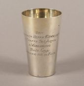 Becher, 800/ooo, 1.WK, deutsch um 1915