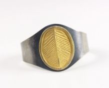 Armspange, GG u. Silber, Ebbe Weiss-Weingart, 37,7g