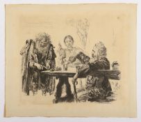 Menzel, Adolph von, Grafik, ungerahmt