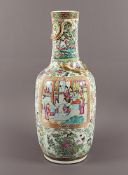 Vase, Porzellan, famille rose, Kanton-Stil, China, E.19.Jh.