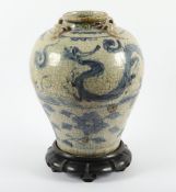 Vorratsgefäß, Porzellan, Zhangzhou (Swatow) 16./17. Jh.