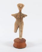 Kykladenidol, minoisch, wohl ca. 2.-1.Jtsd.v.Chr., Kölner Privatsammlung E.P.