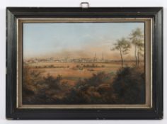 Bonn, kolorierter Stich, 19.Jh., R.