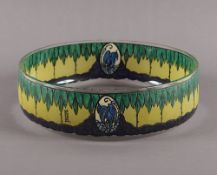 Art Deco-Schale, Glas, Leune, um 1920