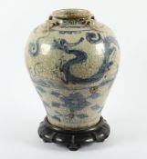 Vorratsgefäß, Porzellan, Zhangzhou (Swatow) 16./17. Jh.