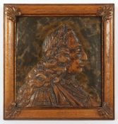 Karl VI, Holzrelief