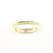 Brillantring, 585/ooo GG, 3,3g