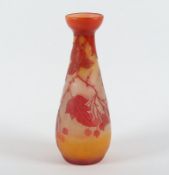 Vase, Gallé, um 1910