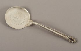 Gebäckheber, Acorn, 925/ooo, Johann Rhode, Georg Jensen, 20.Jh.