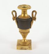 Empirekerzenleuchter in Vasenform, Frankreich, um 1810