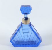 Art Deco-Karaffe, Glas, England, um 1930