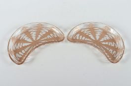 zwei Schalen, Lalique, um 1930