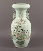 Vase, Porzellan, famille rose, China